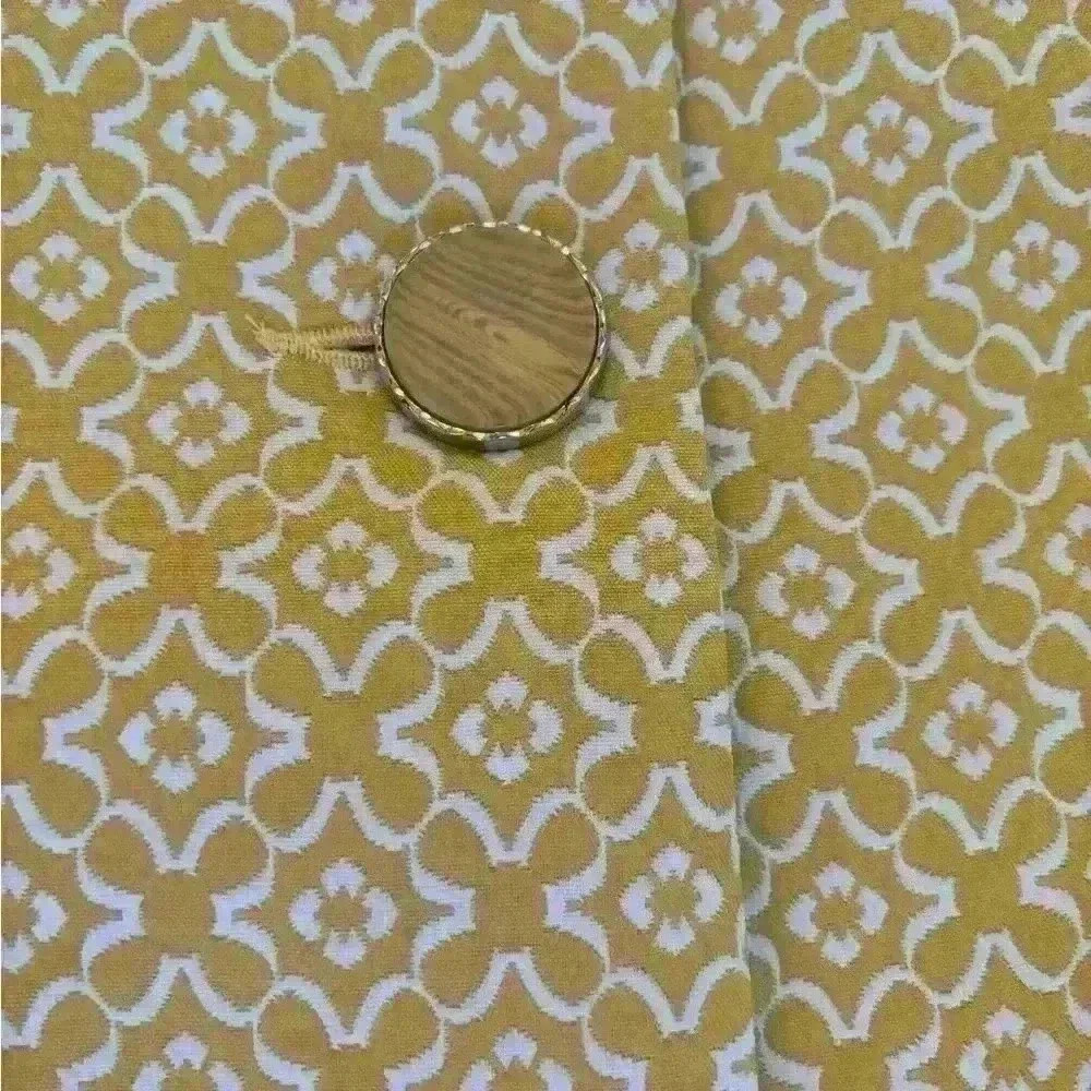Vintage NWT Anthropologie Luii Yellow Peacoat Sz Medium - Picture 4 of 9